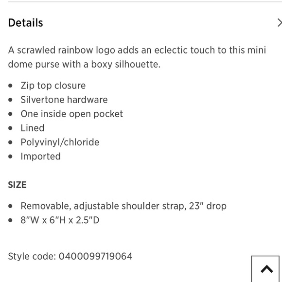 Marc Jacobs | Rainbow 🌈 Playback Domed Mini Bag - Picture 8 of 8